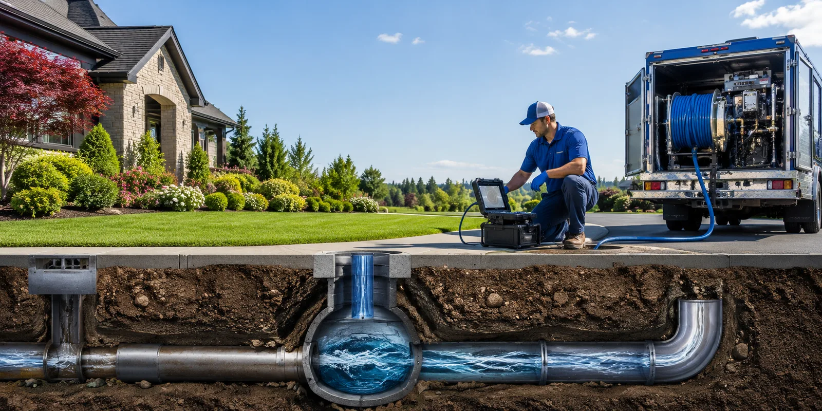 Drainage restoration information for Portland, MI
